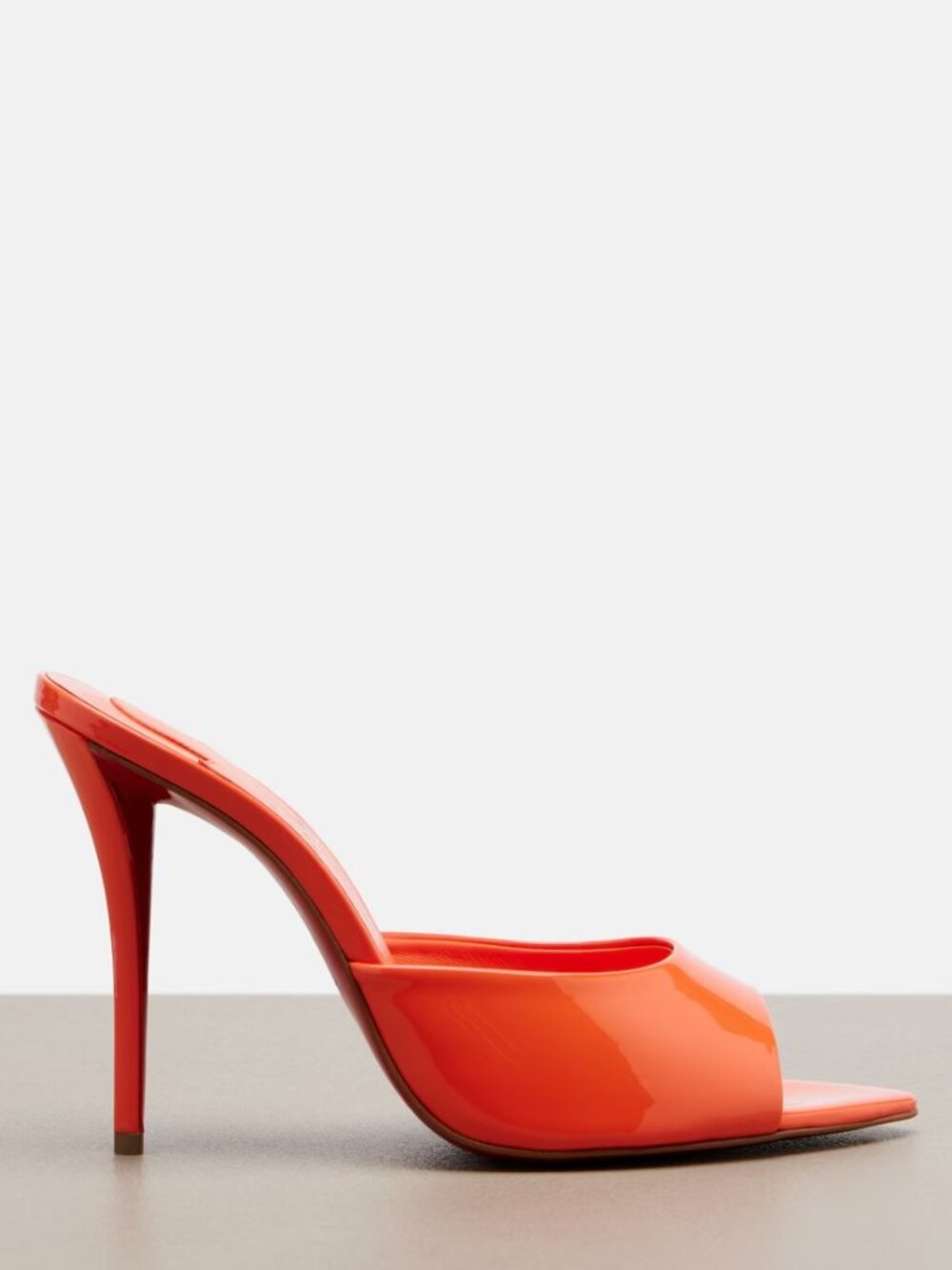 Christian Louboutin MISS Z MULE 100 Patent Leather Sandals Heels Caruzo - Picture 2 of 16